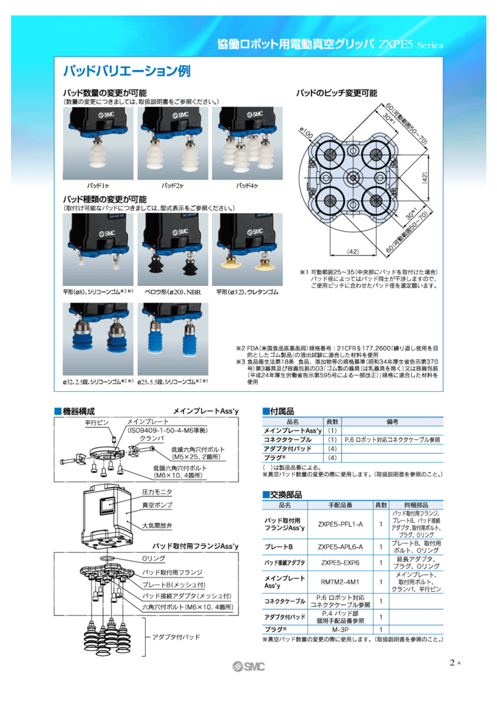 3-協働ﾛﾎﾞｯﾄ用　真空ｸﾞﾘｯﾊﾟ-3のサムネイル